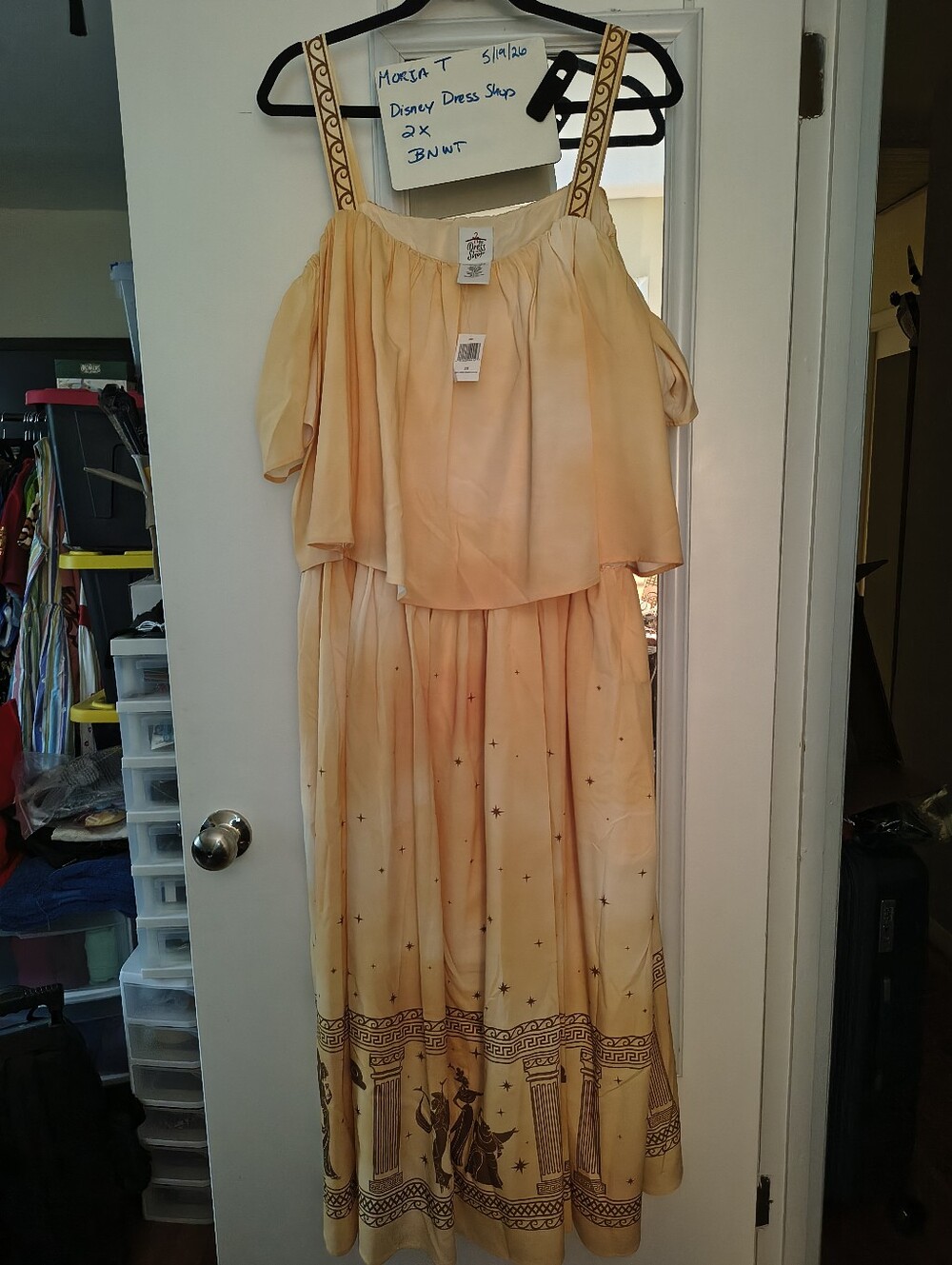 Disney Dress Shop Hercules Dress 2022 2x BNWT